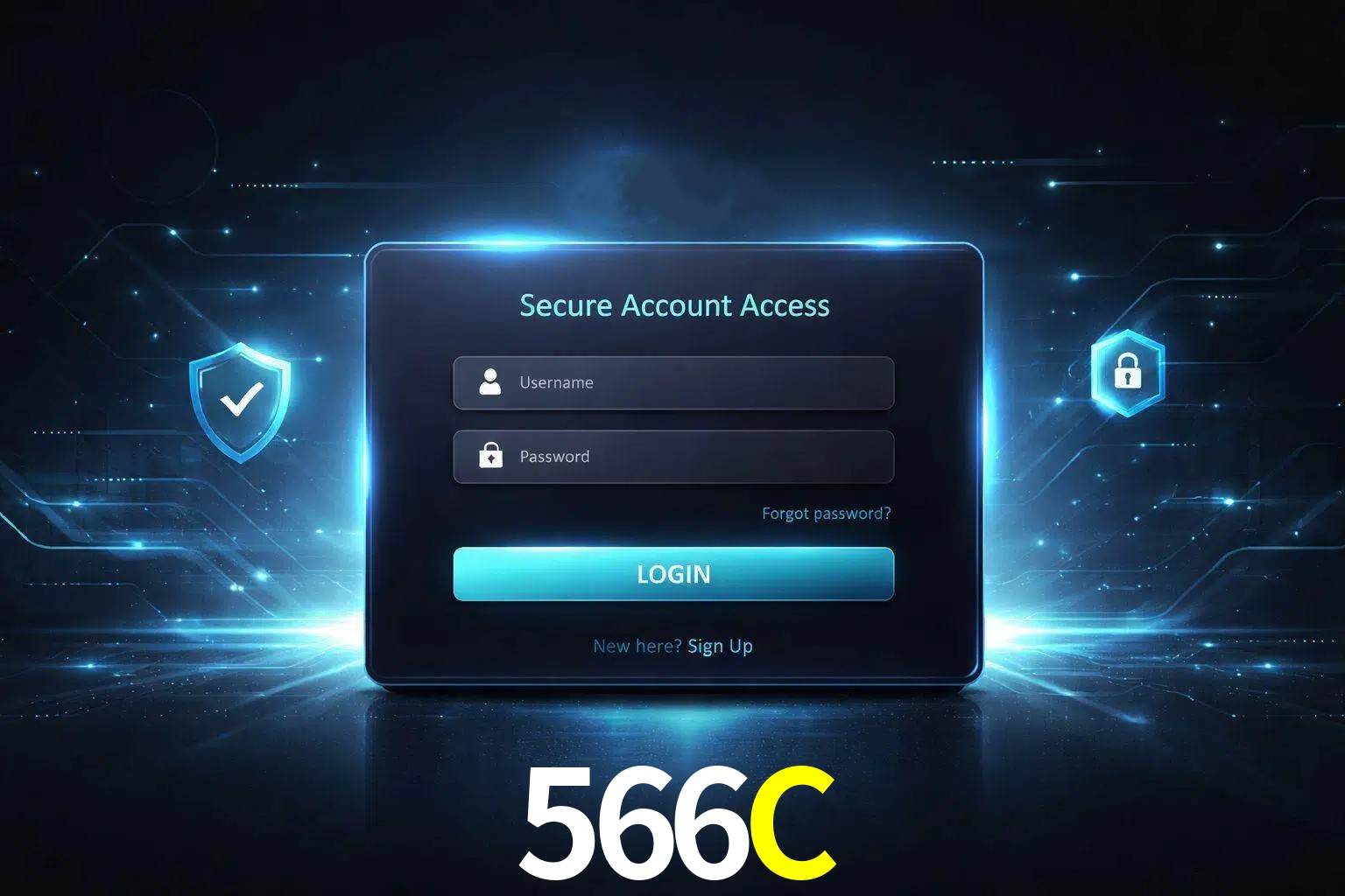 Pantalla de inicio de sesión de cuenta 566C para usuarios en México